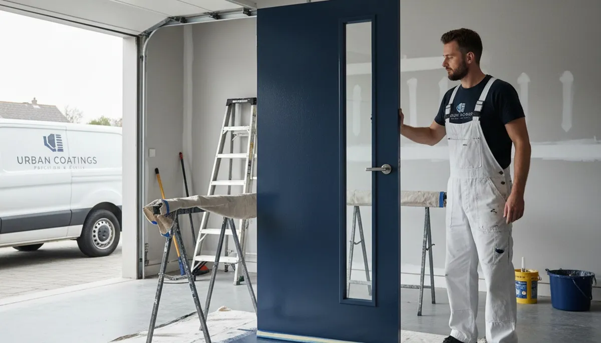 Professional door painting and refinishing in Saint Petersburg, FL for durable coastal home finishes