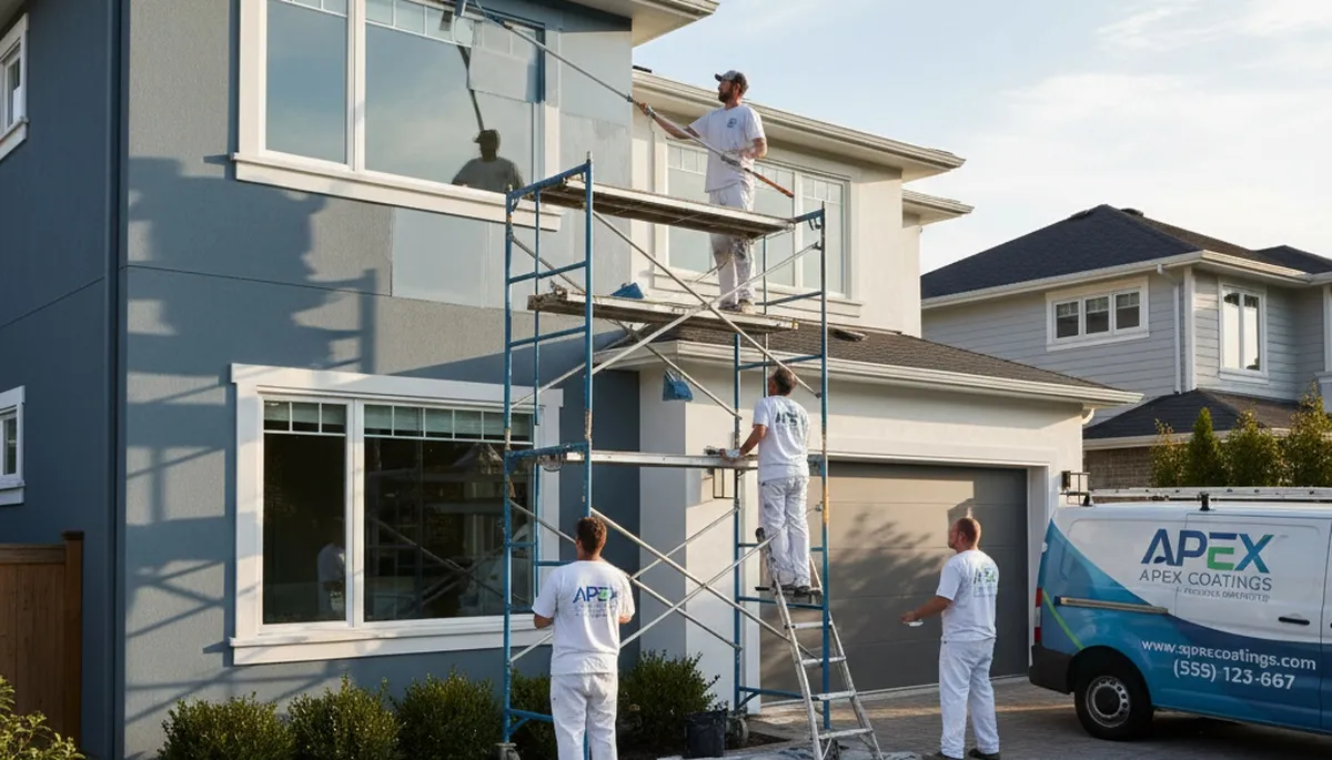 Professional exterior house painting in Saint Petersburg FL with durable coastal weather protection