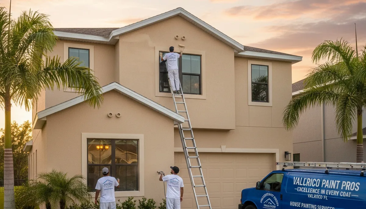 Professional house painters in Saint Petersburg FL providing exterior home painting services